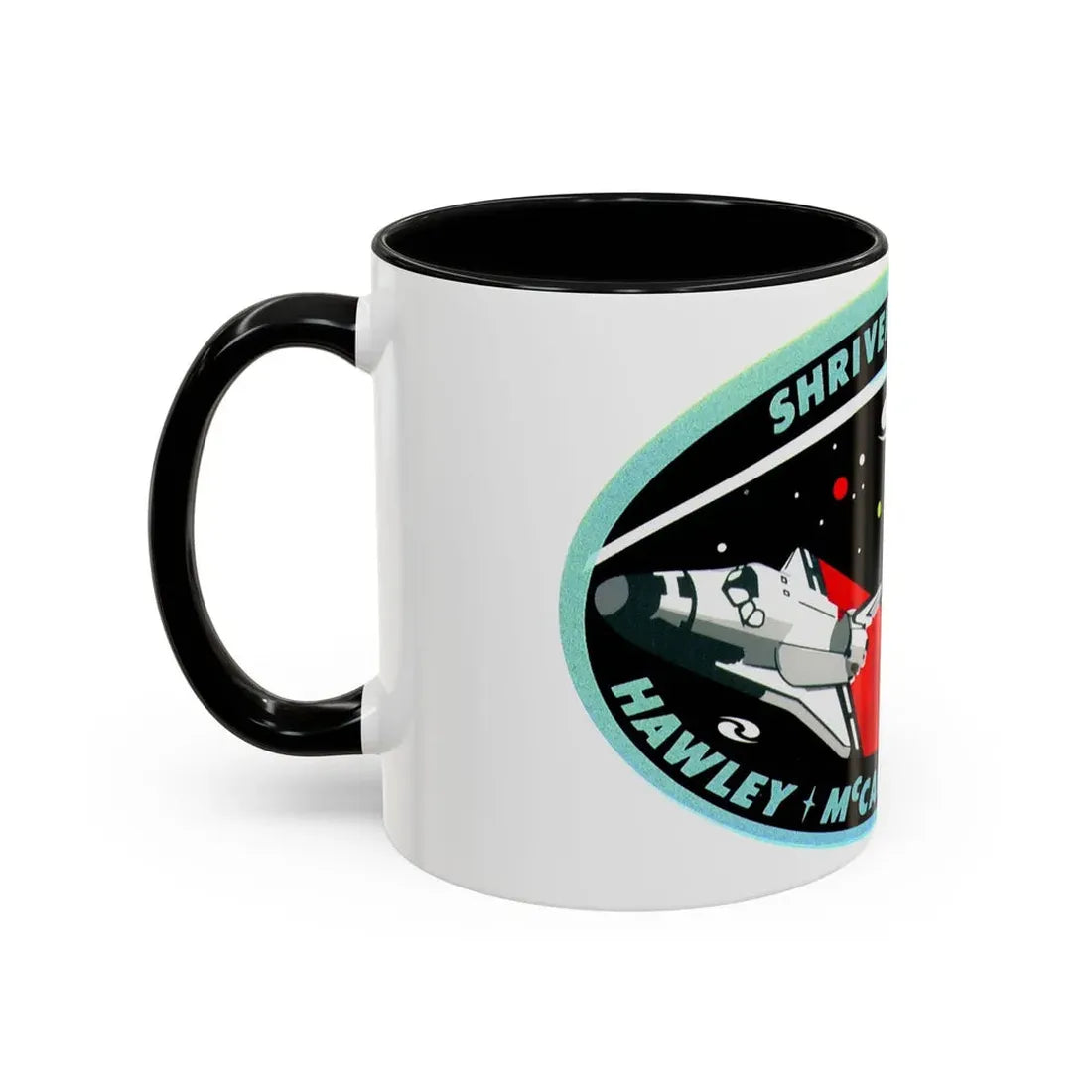 STS 31 (NASA) Accent Coffee Mug - Go Mug Yourself