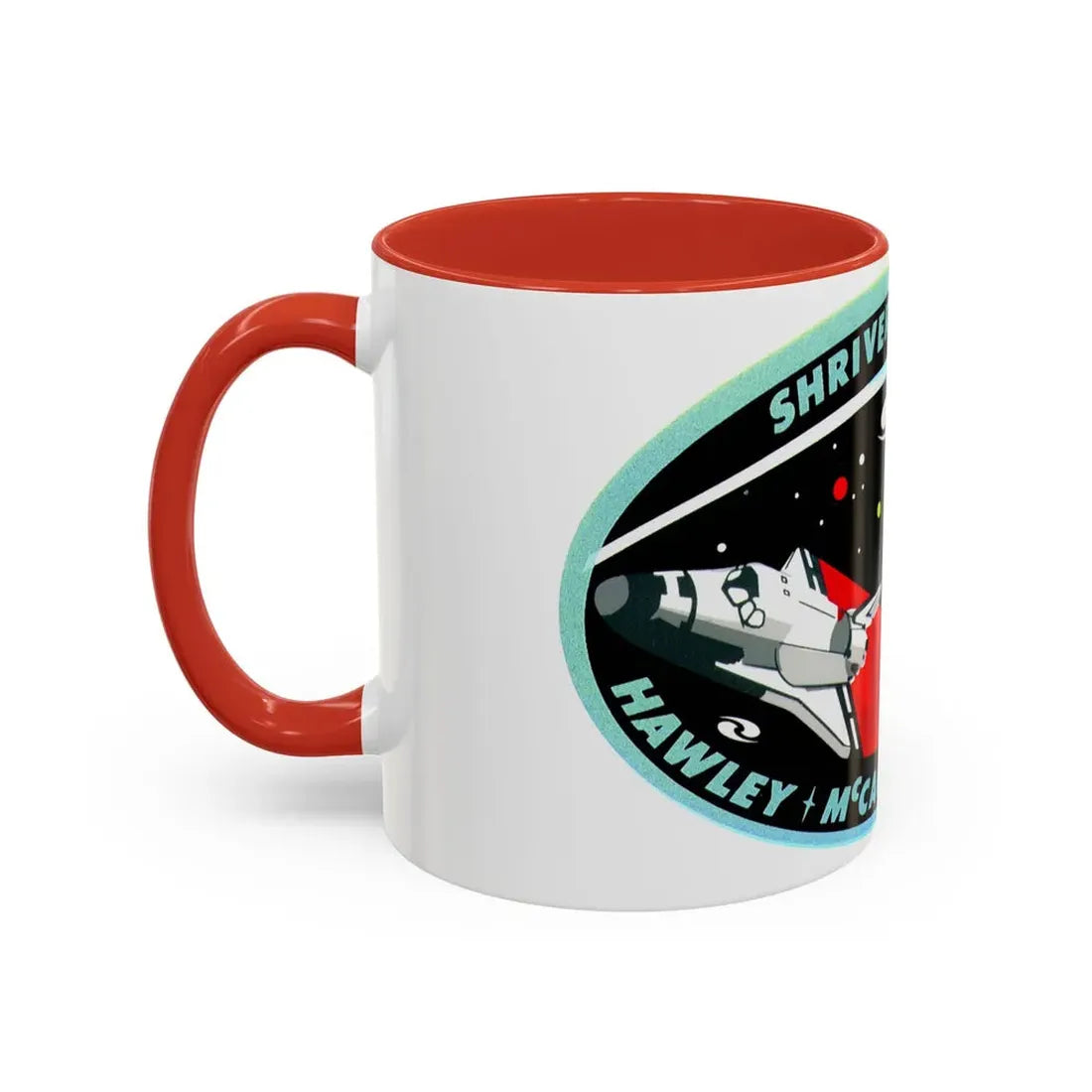 STS 31 (NASA) Accent Coffee Mug - Go Mug Yourself
