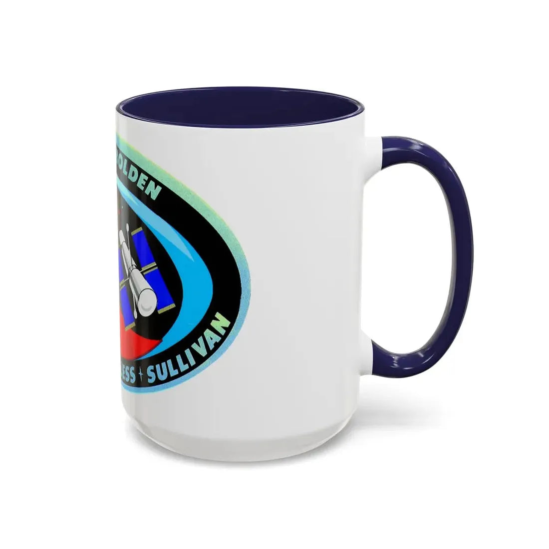 STS 31 (NASA) Accent Coffee Mug - Go Mug Yourself