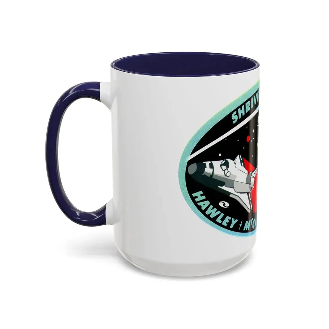 STS 31 (NASA) Accent Coffee Mug - Go Mug Yourself