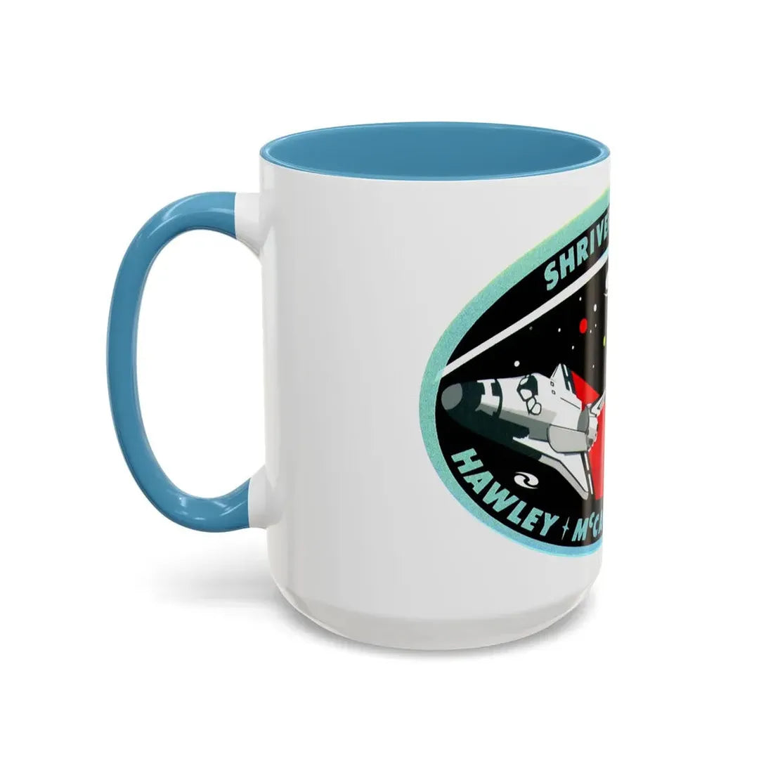 STS 31 (NASA) Accent Coffee Mug - Go Mug Yourself