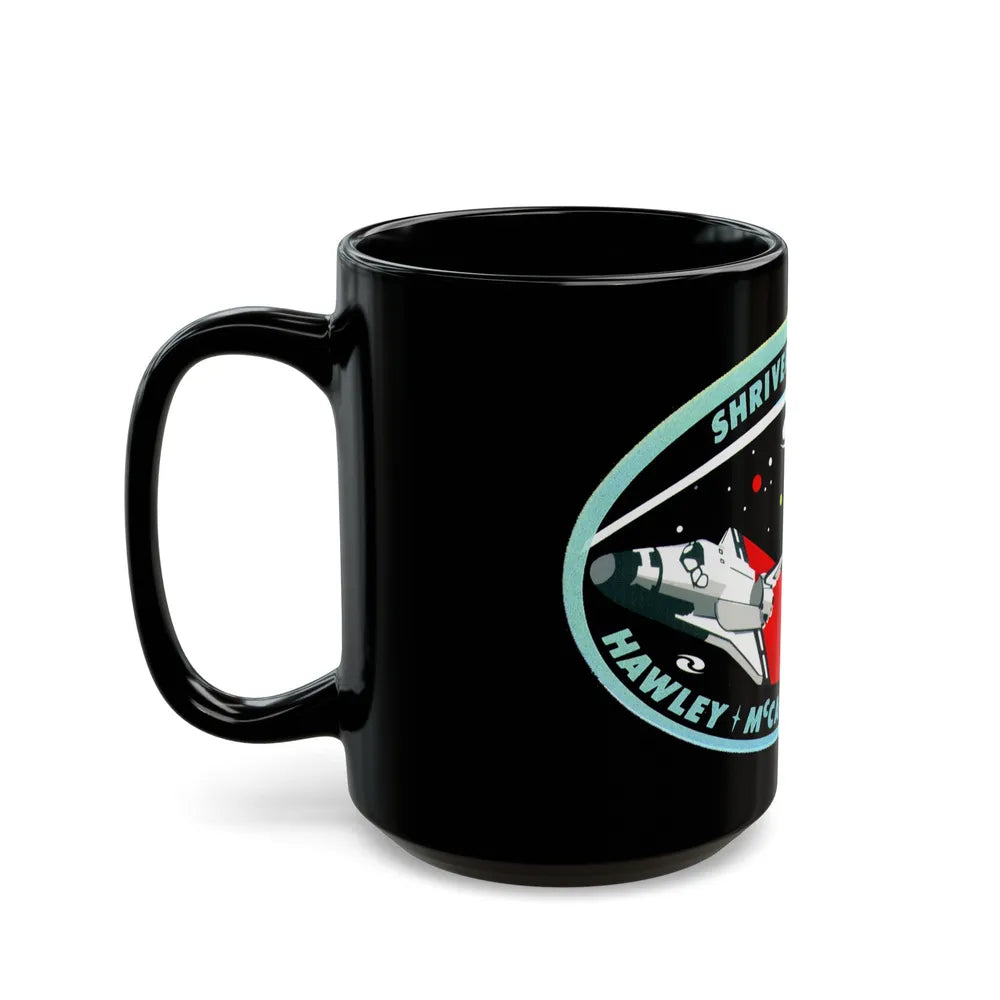 STS 31 (NASA) Black Coffee Mug-Go Mug Yourself