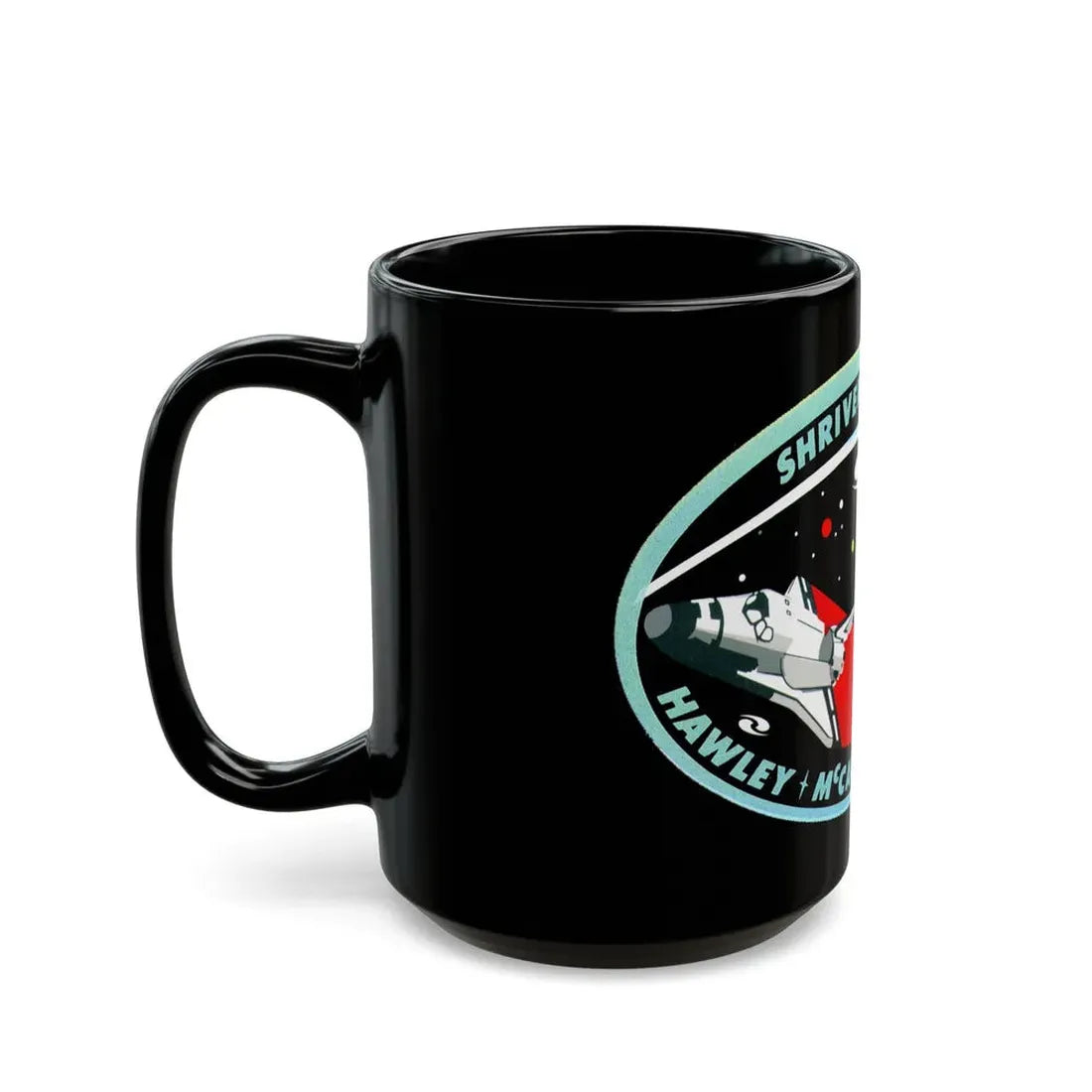 STS 31 (NASA) Black Coffee Mug - Go Mug Yourself