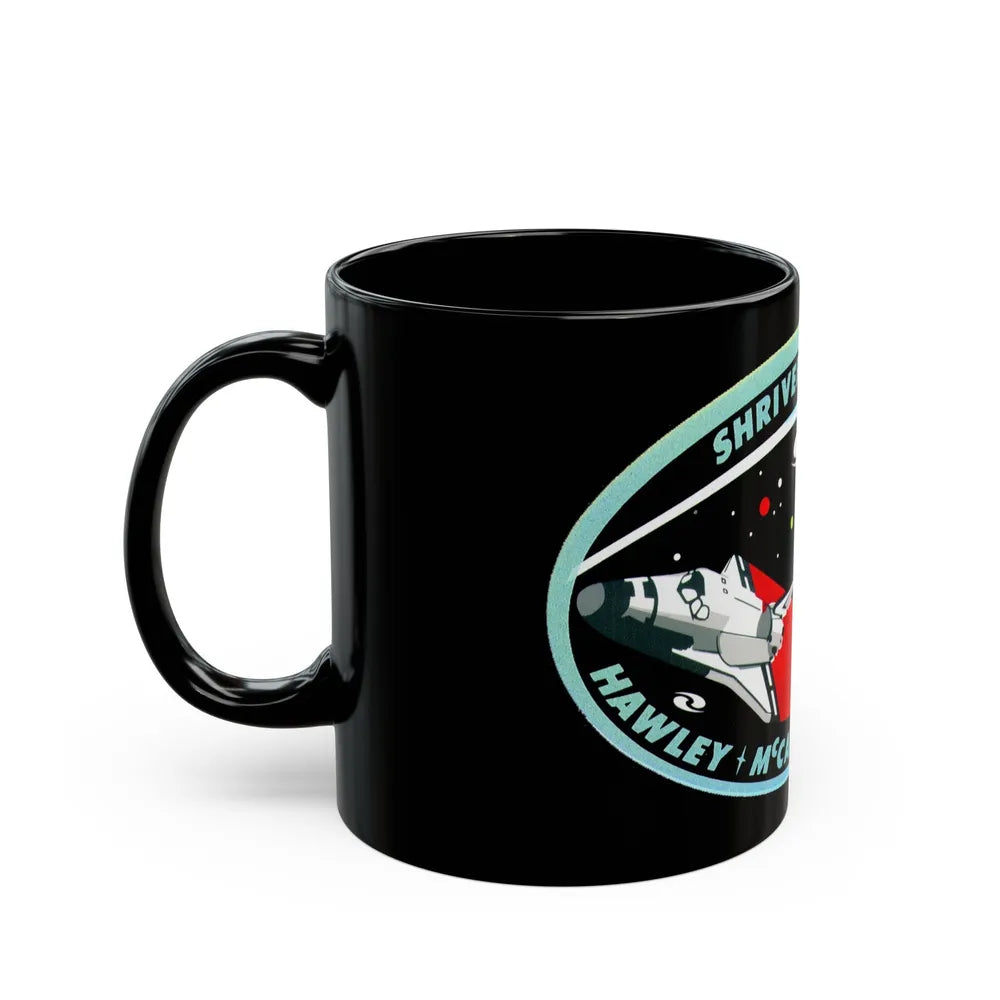 STS 31 (NASA) Black Coffee Mug-Go Mug Yourself