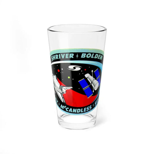 STS 31 (NASA) Pint Glass 16oz 16oz - Go Mug Yourself