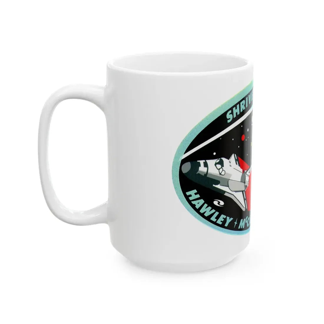 STS 31 (NASA) White Coffee Mug - Go Mug Yourself