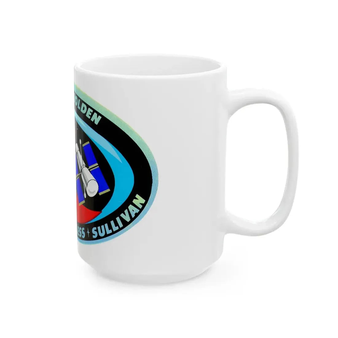 STS 31 (NASA) White Coffee Mug - Go Mug Yourself