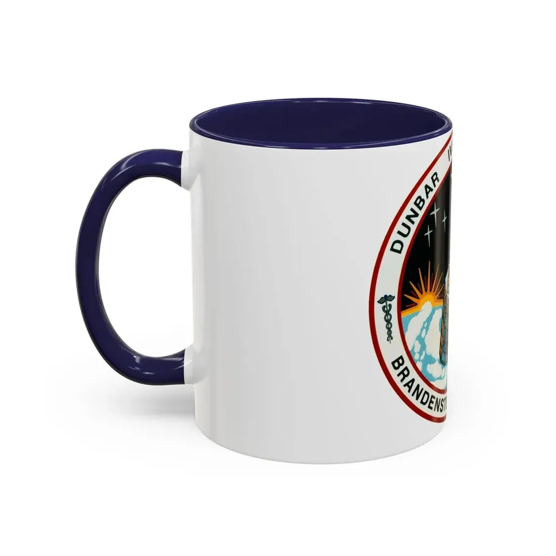 STS 32 (NASA) Accent Coffee Mug - Go Mug Yourself