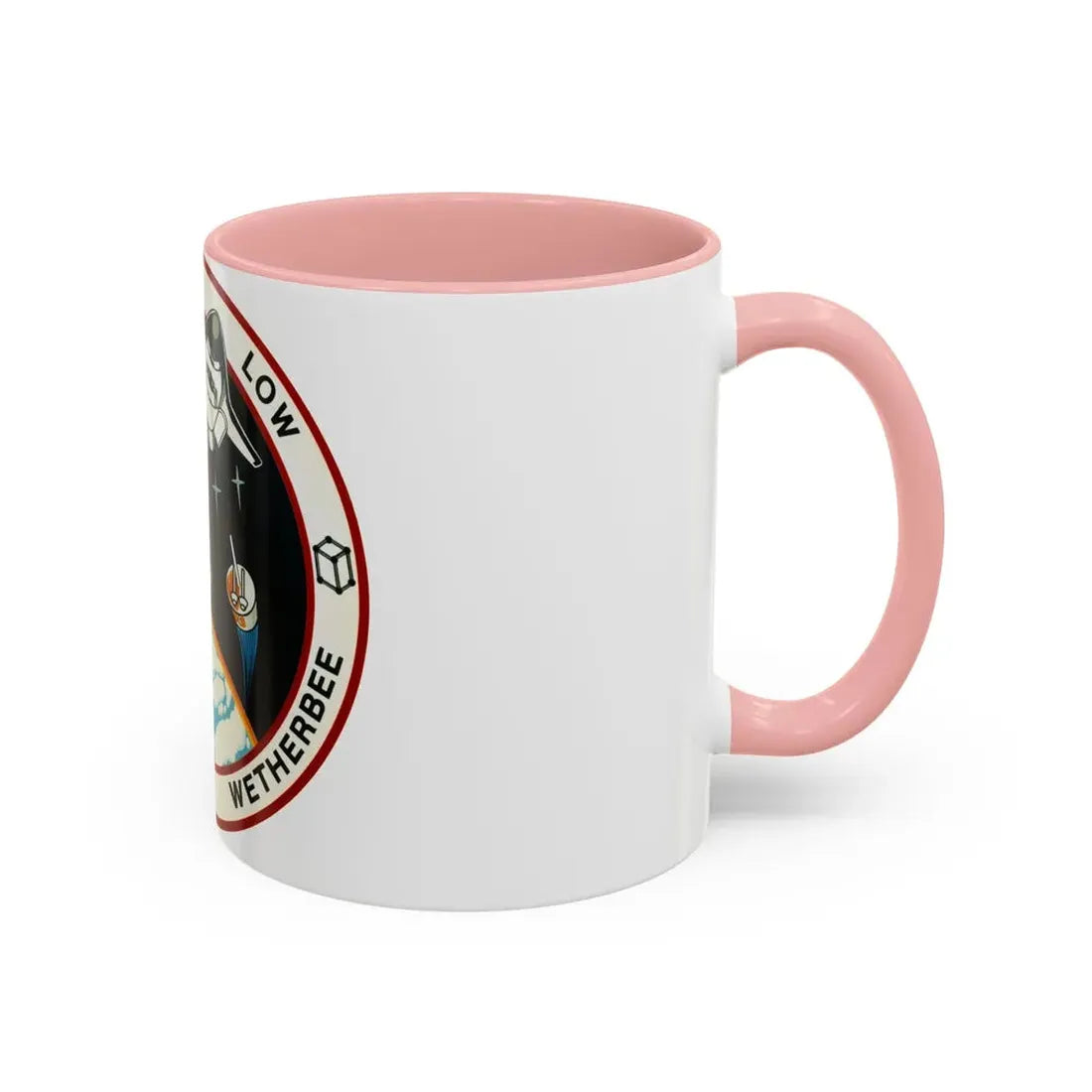 STS 32 (NASA) Accent Coffee Mug - Go Mug Yourself
