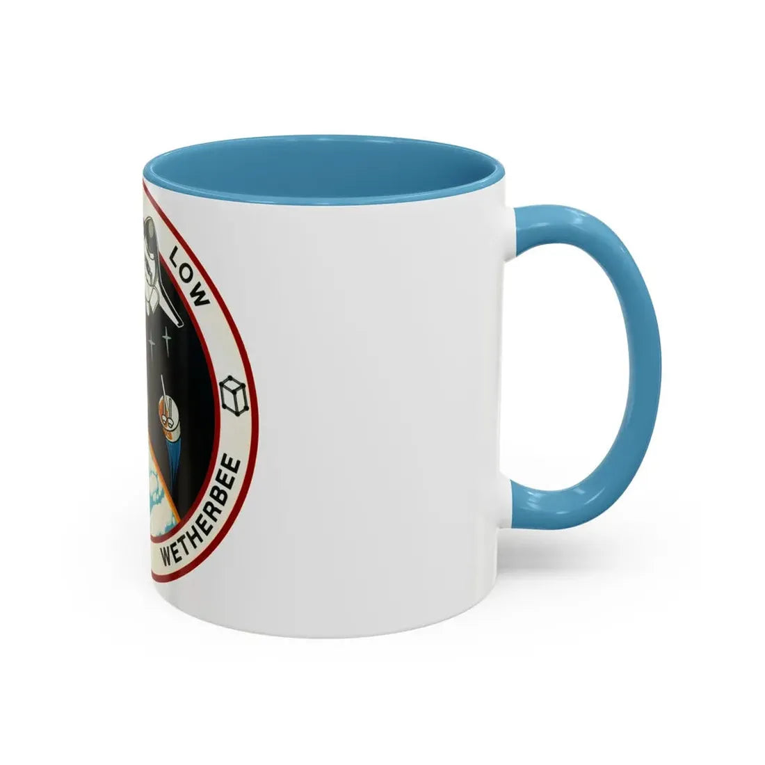 STS 32 (NASA) Accent Coffee Mug - Go Mug Yourself