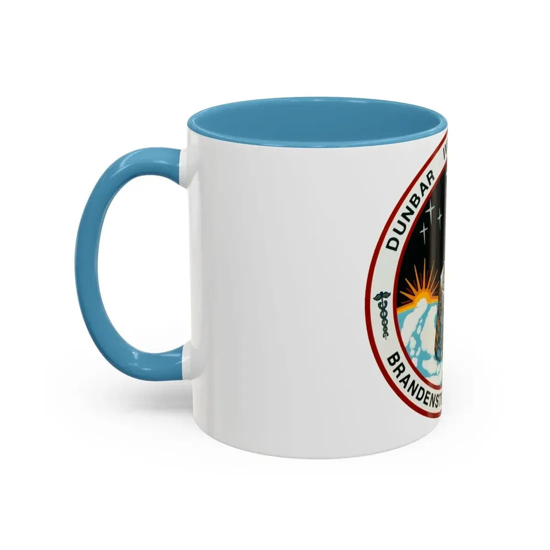 STS 32 (NASA) Accent Coffee Mug - Go Mug Yourself