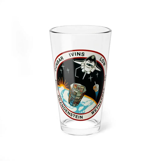 STS 32 (NASA) Pint Glass 16oz 16oz - Go Mug Yourself