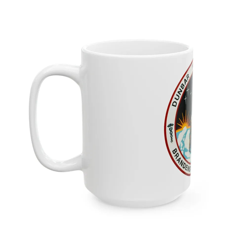 STS 32 (NASA) White Coffee Mug-Go Mug Yourself