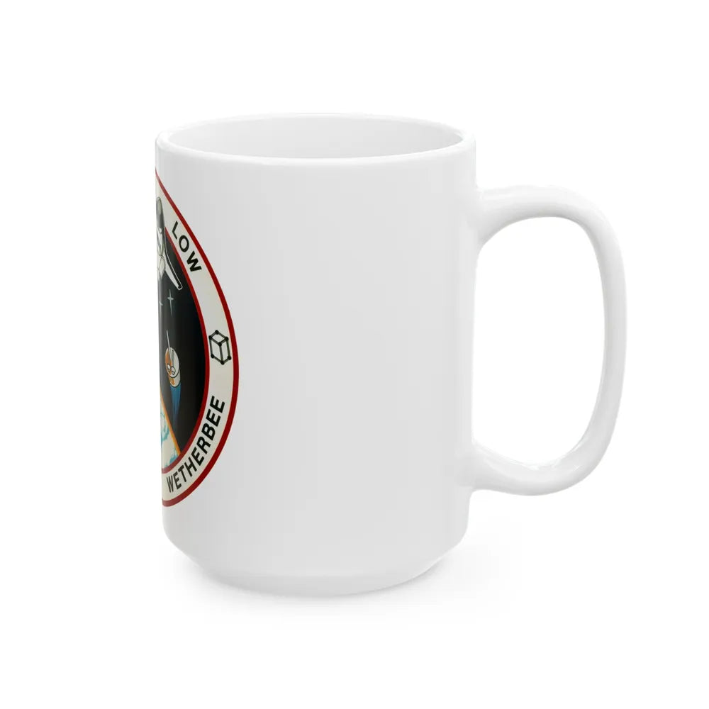 STS 32 (NASA) White Coffee Mug-Go Mug Yourself