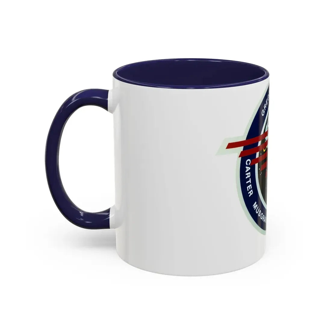 STS 33 (NASA) Accent Coffee Mug - Go Mug Yourself