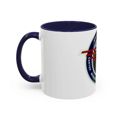 STS 33 (NASA) Accent Coffee Mug - Go Mug Yourself