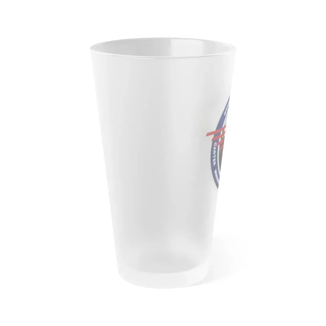 STS 33 (NASA) Frosted Pint Glass 16oz - Go Mug Yourself