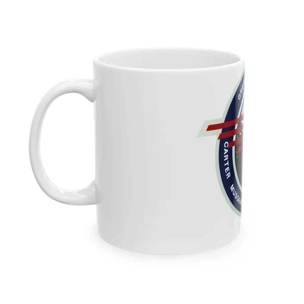 STS 33 (NASA) White Coffee Mug-Go Mug Yourself