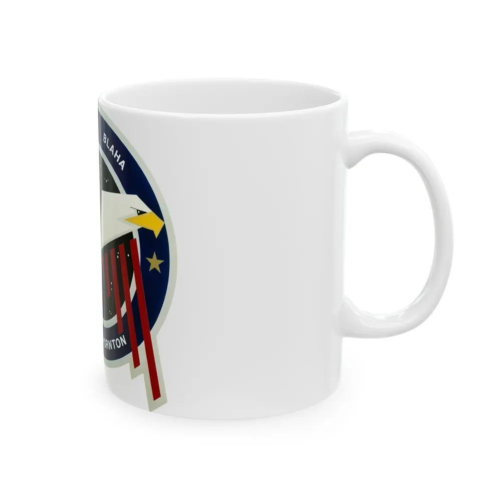 STS 33 (NASA) White Coffee Mug-Go Mug Yourself