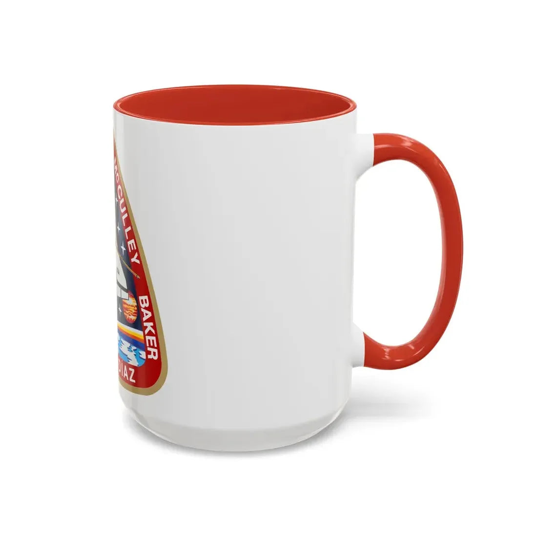 STS 34 (NASA) Accent Coffee Mug - Go Mug Yourself