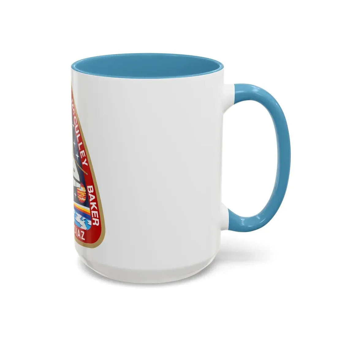 STS 34 (NASA) Accent Coffee Mug - Go Mug Yourself