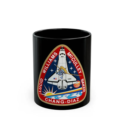 STS 34 (NASA) Black Coffee Mug-11oz-Go Mug Yourself