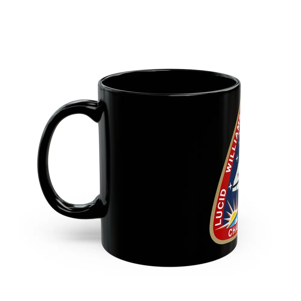 STS 34 (NASA) Black Coffee Mug-Go Mug Yourself