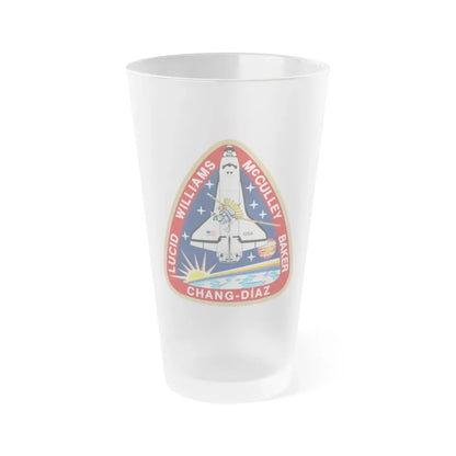 STS 34 (NASA) Frosted Pint Glass 16oz Default Title - Go Mug Yourself