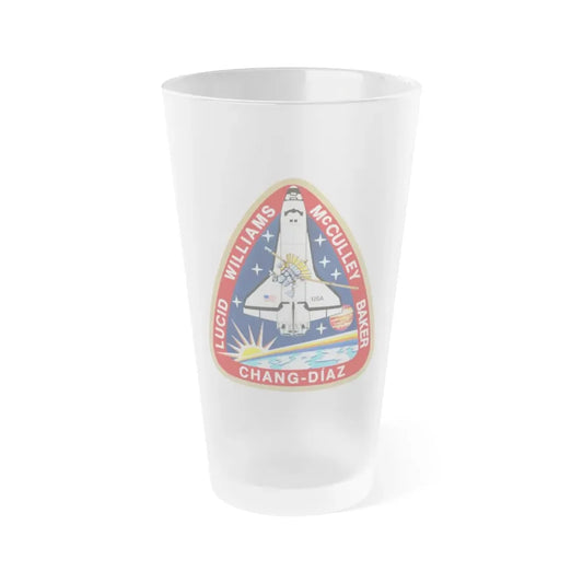 STS 34 (NASA) Frosted Pint Glass 16oz Default Title - Go Mug Yourself