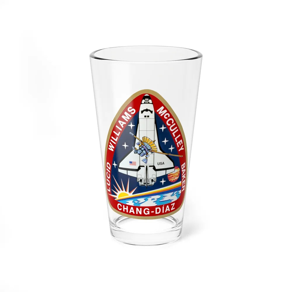 STS 34 (NASA) Pint Glass 16oz-16oz-Go Mug Yourself