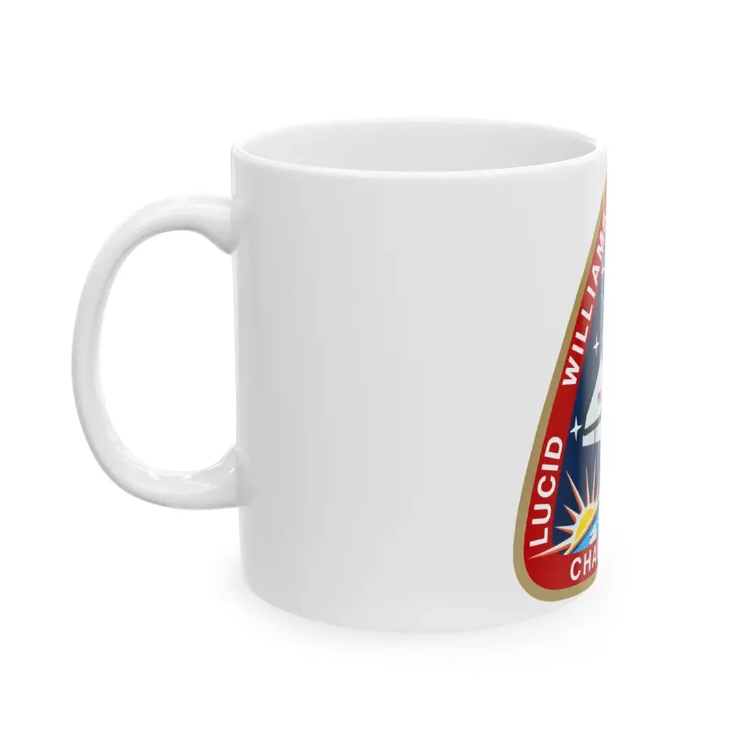 STS 34 (NASA) White Coffee Mug - Go Mug Yourself
