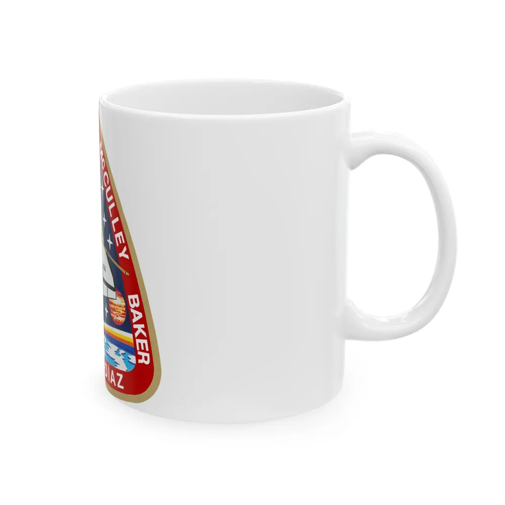 STS 34 (NASA) White Coffee Mug-Go Mug Yourself