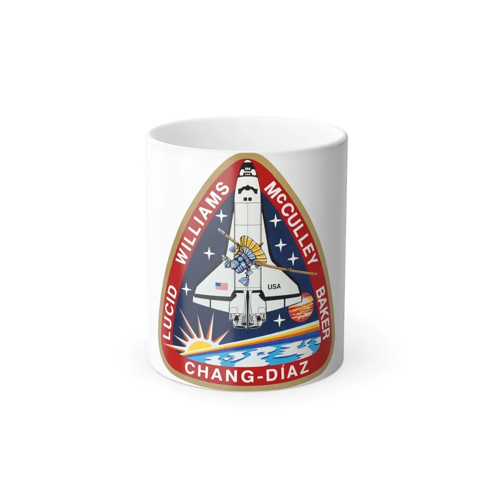 STS 34 Patch NASA - Color Changing Mug 11oz-11oz-Go Mug Yourself