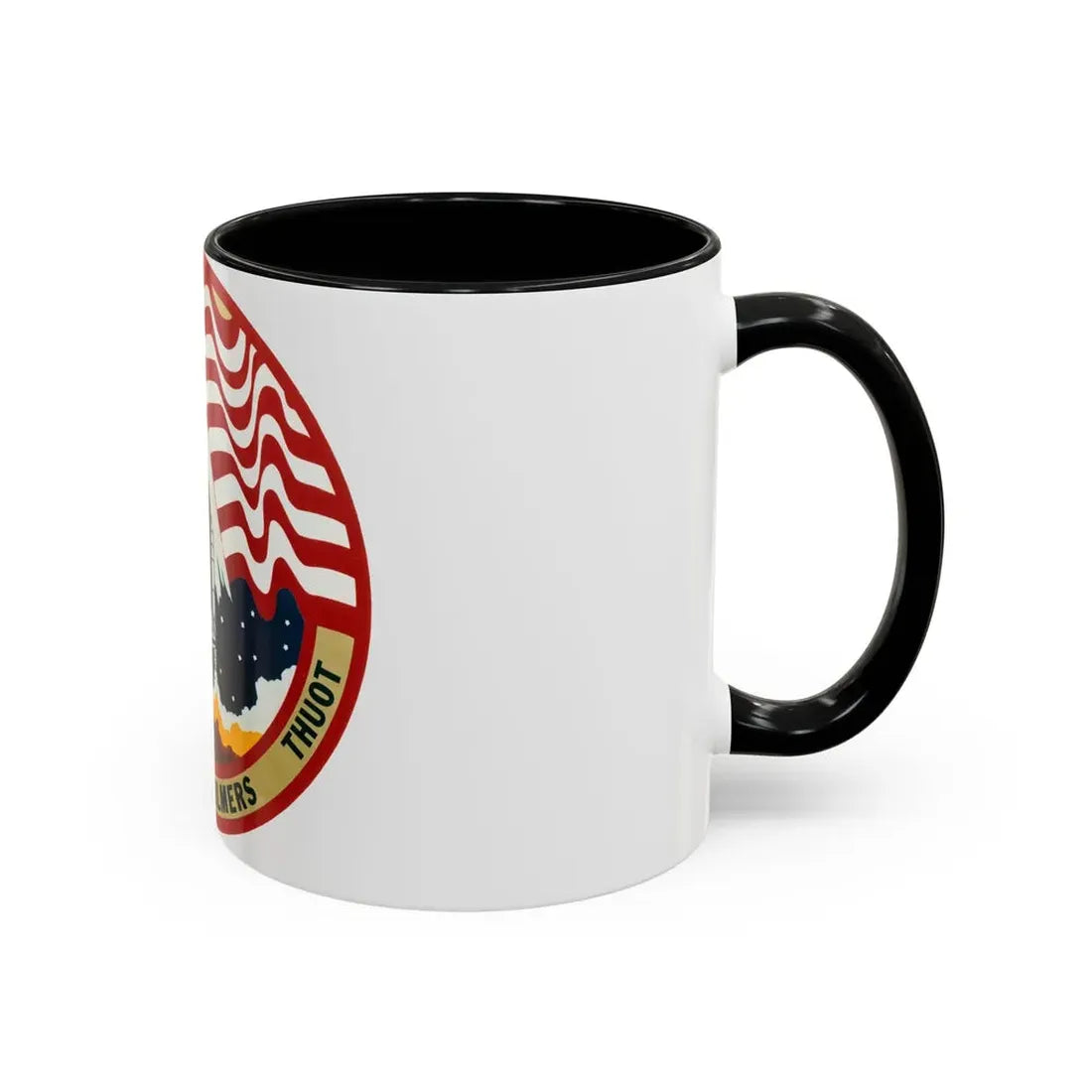 STS 36 (NASA) Accent Coffee Mug - Go Mug Yourself
