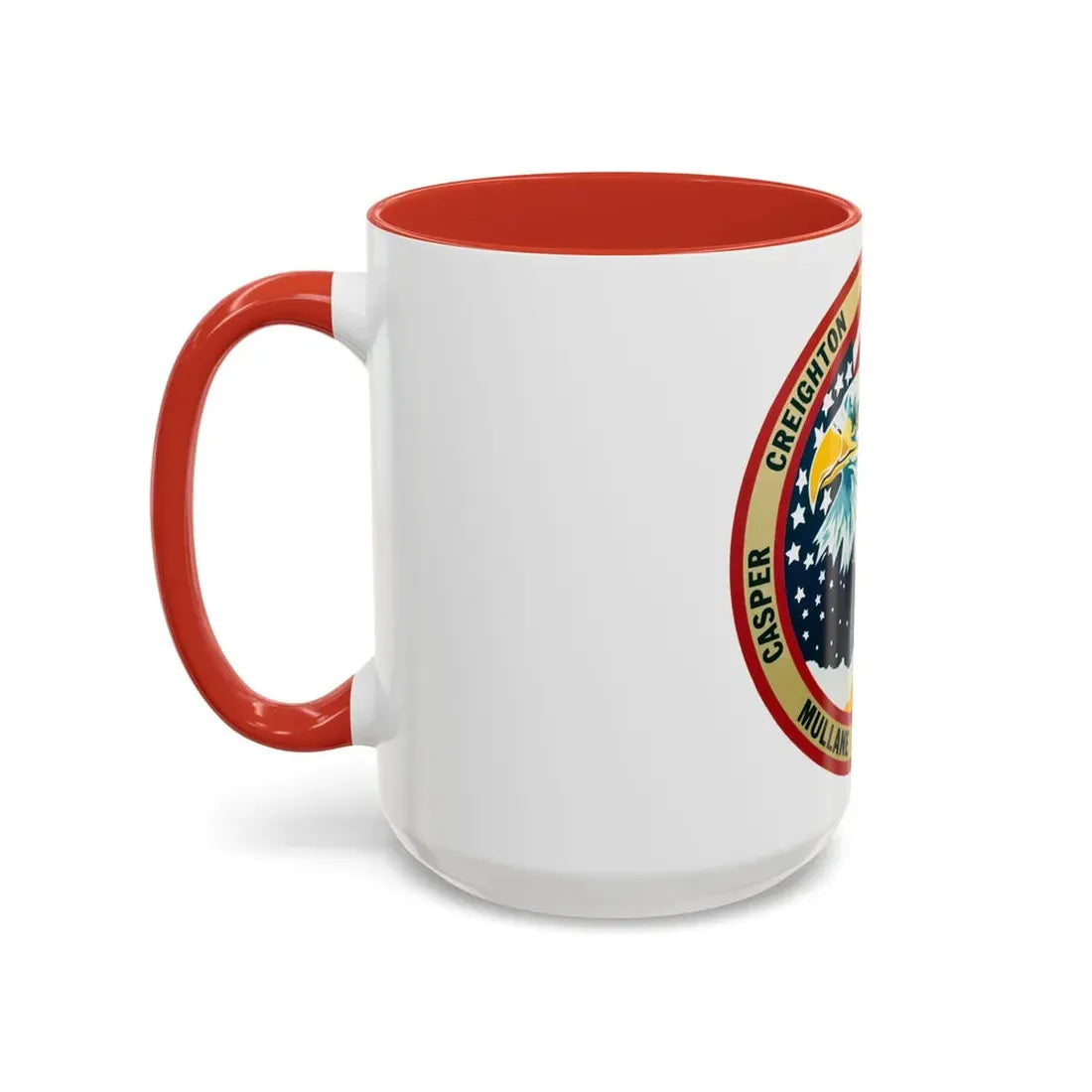 STS 36 (NASA) Accent Coffee Mug - Go Mug Yourself