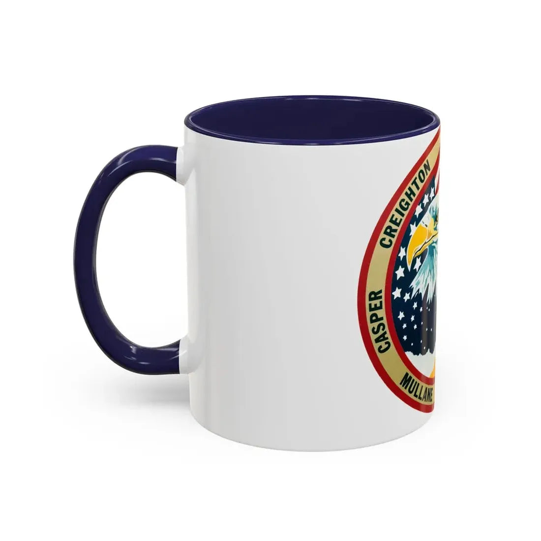 STS 36 (NASA) Accent Coffee Mug - Go Mug Yourself