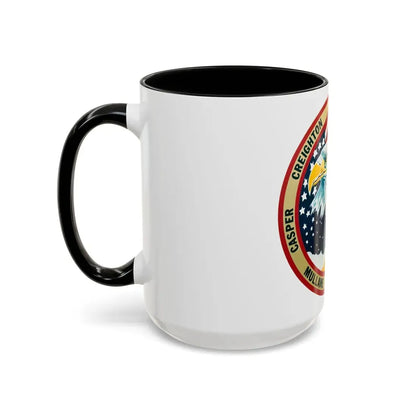 STS 36 (NASA) Accent Coffee Mug - Go Mug Yourself