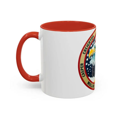 STS 36 (NASA) Accent Coffee Mug - Go Mug Yourself