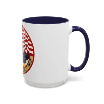 STS 36 (NASA) Accent Coffee Mug - Go Mug Yourself