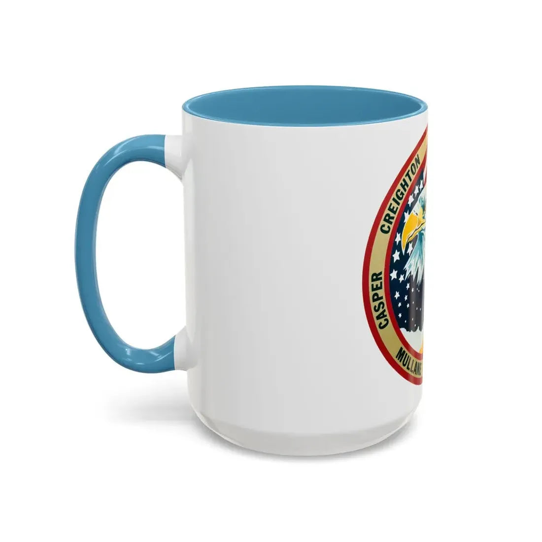 STS 36 (NASA) Accent Coffee Mug - Go Mug Yourself