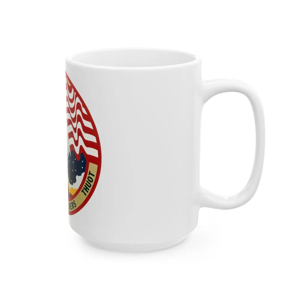 STS 36 (NASA) White Coffee Mug-Go Mug Yourself