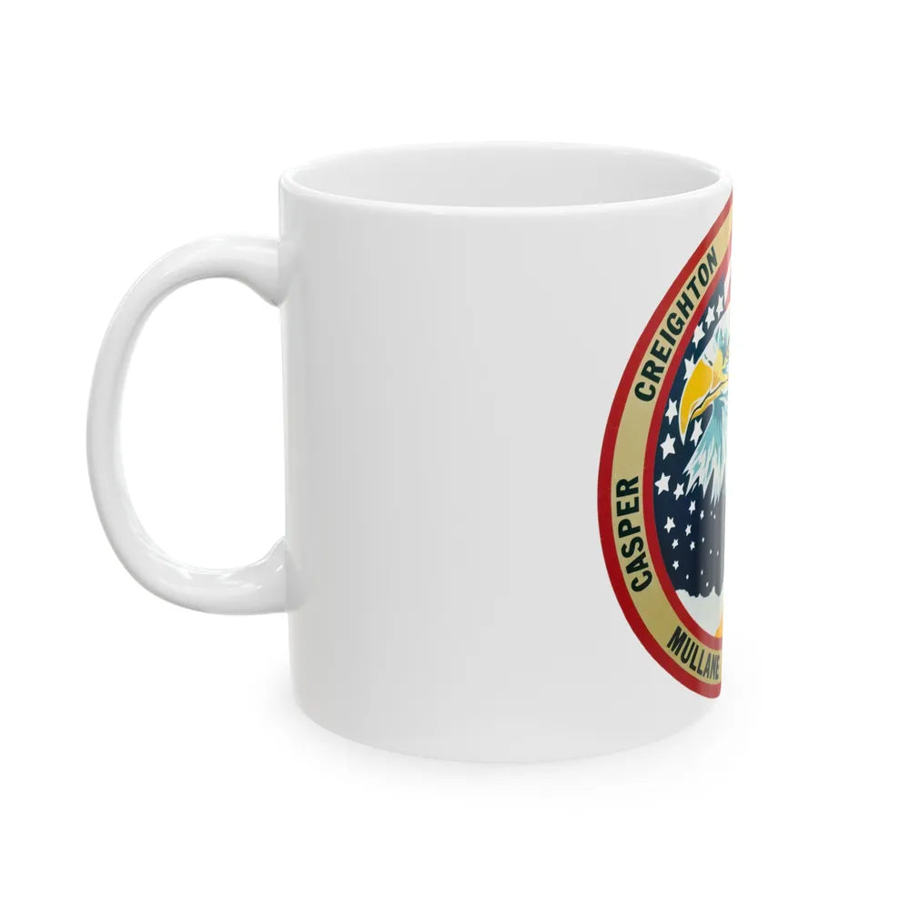 STS 36 (NASA) White Coffee Mug-Go Mug Yourself