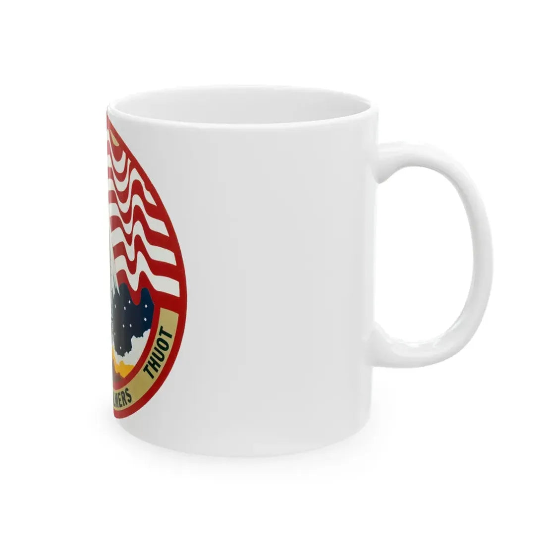 STS 36 (NASA) White Coffee Mug - Go Mug Yourself