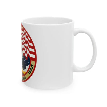 STS 36 (NASA) White Coffee Mug - Go Mug Yourself