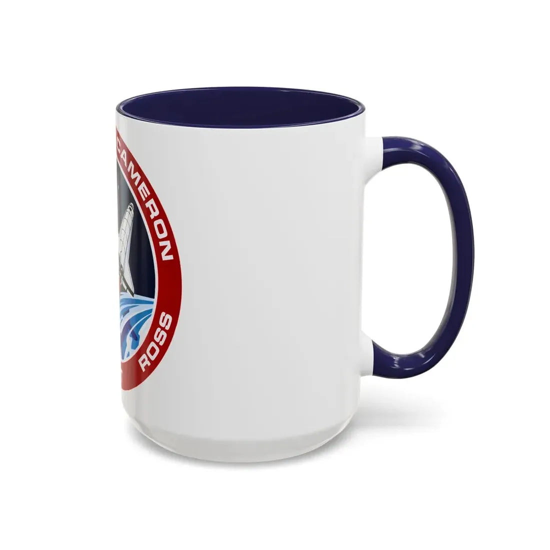 STS 37 (NASA) Accent Coffee Mug - Go Mug Yourself