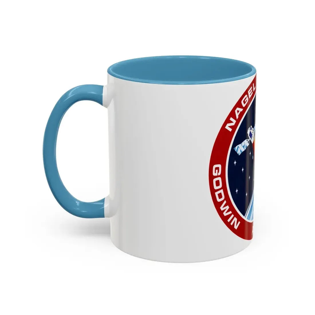 STS 37 (NASA) Accent Coffee Mug - Go Mug Yourself