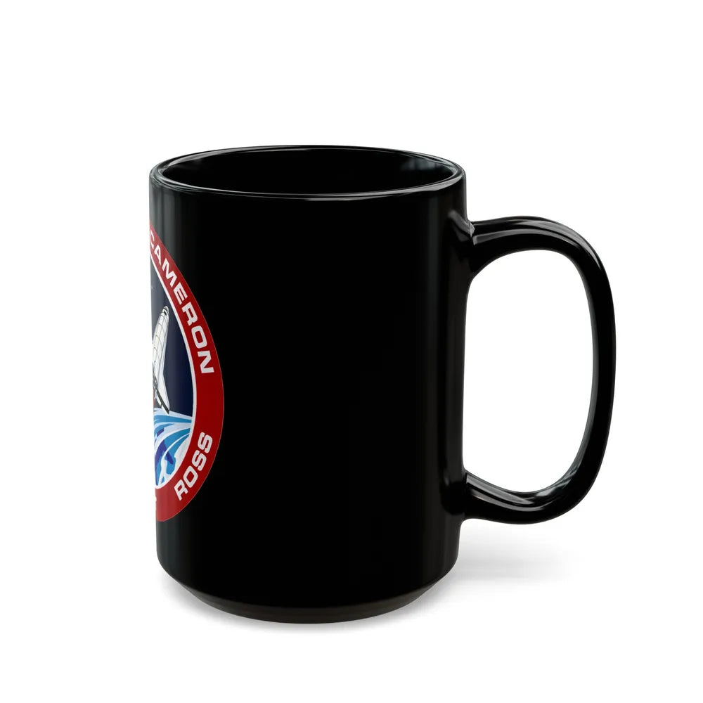 STS 37 (NASA) Black Coffee Mug-Go Mug Yourself