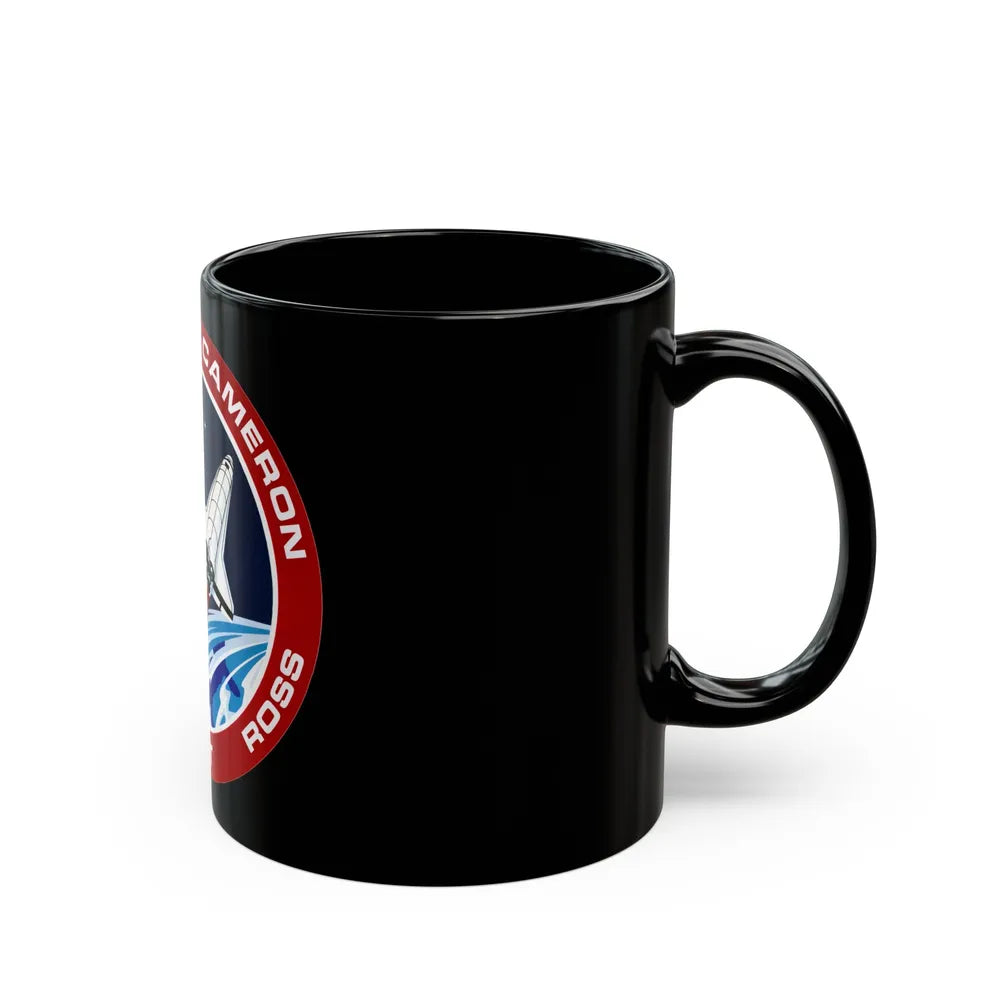 STS 37 (NASA) Black Coffee Mug-Go Mug Yourself