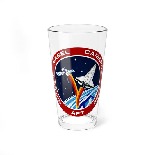 STS 37 (NASA) Pint Glass 16oz 16oz - Go Mug Yourself