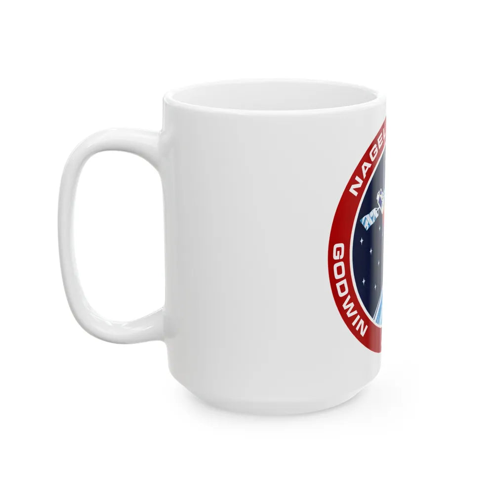 STS 37 (NASA) White Coffee Mug-Go Mug Yourself